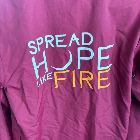 Angels and Airwaves windbreaker (Spread Hope Like Fire) - Picture 3 of 4